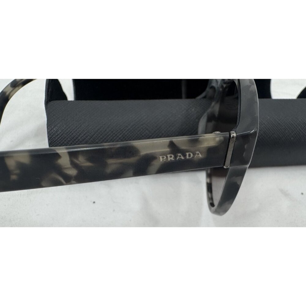 PRADA Tortoise Dark Brown Aviator Frames Sunglasses VH3-8C1 145 3N SPR13T-F 54 - Picture 3 of 13